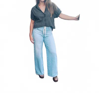 Xirena Channing Shirt In Black Pepper In Animal Print