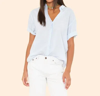 Xirena Channing Shirt In Skylight In Blue