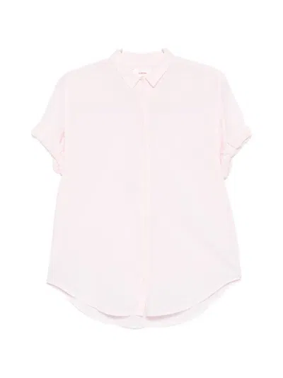 Xirena Channing Short-sleeve Shirt In Pink