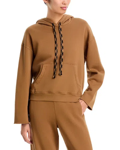 Xirena Chase Cotton Hoodie Sweatshirt In Brown