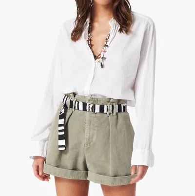 Xirena Checker Belt In Checkers In Gray