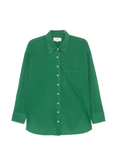 Xirena Chest-pocket Button-up Shirt In Green