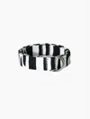 Xirena Cienna Belt In Black And White In Multi