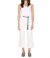 Xirena Corbin Denim Pants In White In White