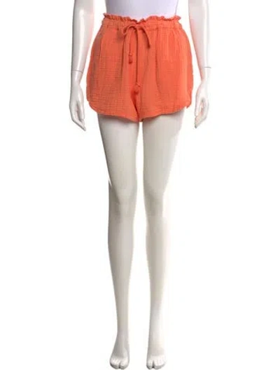Pre-owned Xirena Corduroy Mini Shorts W/ Tags In Orange