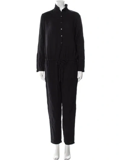 Pre-owned Xirena Crew Neck Jumpsuit In Black