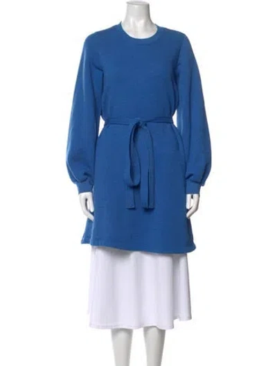 Pre-owned Xirena Crew Neck Long Sleeve Sweatshirt In Blue