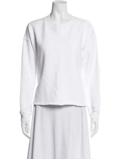 Pre-owned Xirena Crew Neck Long Sleeve Sweatshirt W/ Tags In White