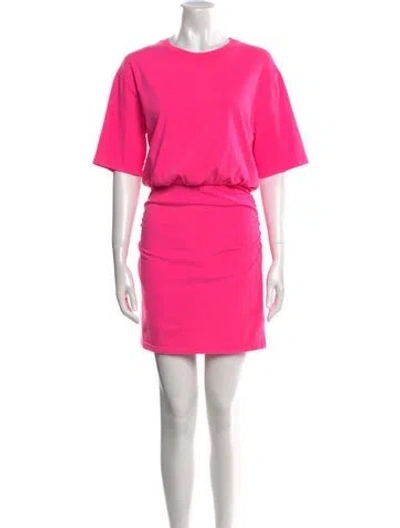 Pre-owned Xirena Crew Neck Mini Dress W/ Tags In Pink