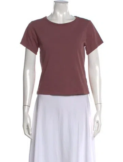 Pre-owned Xirena Crew Neck Short Sleeve T-shirt In Pink