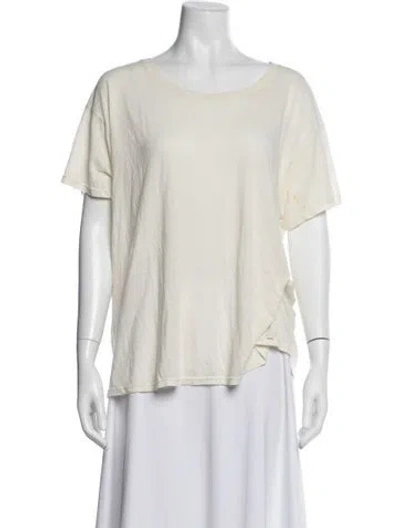 Pre-owned Xirena Crew Neck Short Sleeve T-shirt In White