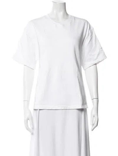 Pre-owned Xirena Crew Neck Short Sleeve T-shirt In White