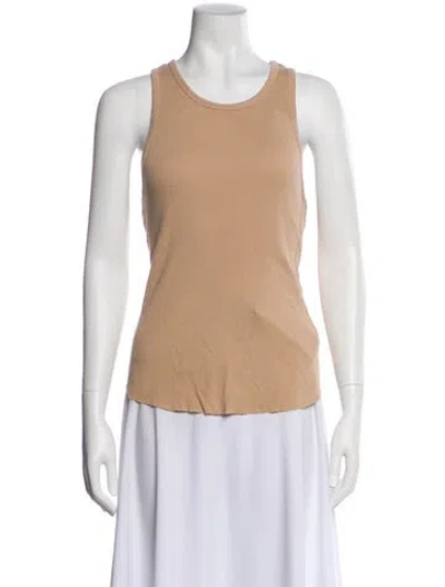 Pre-owned Xirena Crew Neck Sleeveless Top In Neutral