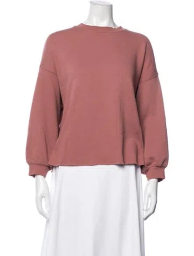 Pre-owned Xirena Crew Neck Sweater In Pink