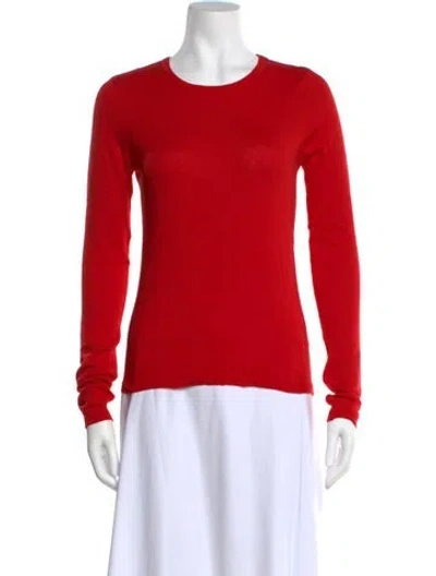 Pre-owned Xirena Crew Neck Sweater In Red