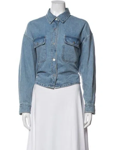 Pre-owned Xirena Denim Jacket In Blue