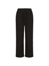 Xirena Devon Drawstring Textured Trousers In Black