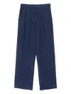Xirena Devon Drawstring Trousers In Blue