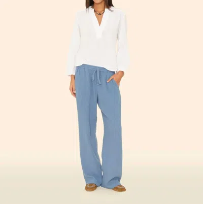 Xirena Devon Straight Leg Pants In Harbor Blue