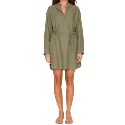 Xirena Dorian Dress In Mossy In Green