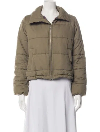 Pre-owned Xirena Down Jacket In Green