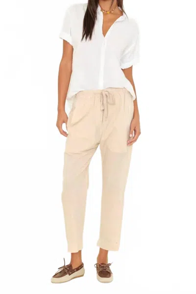 Xirena Draper Drawstring Pant In Parchment In Beige