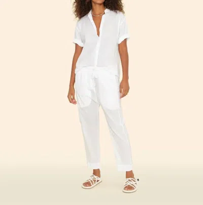 XIRENA DRAPER PANT IN WHITE