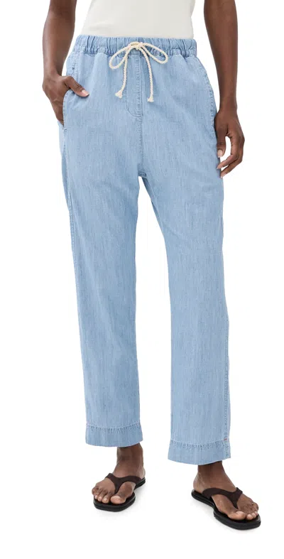 Xirena Draper Pants Slate Sky In Blue