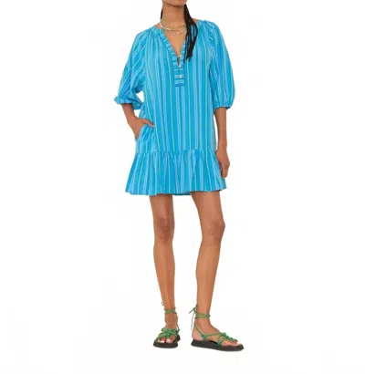 Xirena Edie Mini Dress In Castaway Blue
