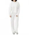 Xirena Emmette Sweatpant In Alabaster In White