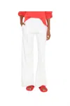 Xirena Emmette Wide Leg Sweatpant In Alabaster In White