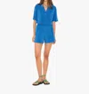 Xirena Evert Romper In Fiji Blue In Blue