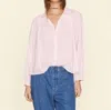 Xirena Fabienne Shirt In Ballet Slipper In Gold