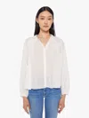 XIRENA FABIENNE SHIRT IN WHITE - SIZE X-LARGE