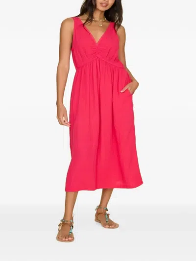 Xirena Faedra Cotton Midi Dress In Multi