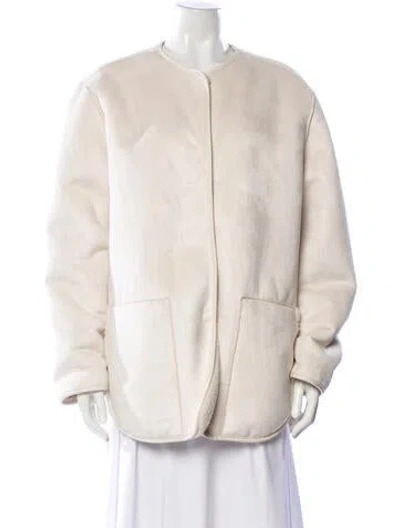 Pre-owned Xirena Faux Fur Jacket In Neutral