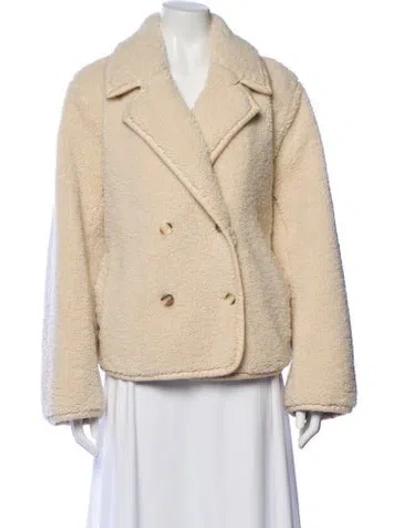 Pre-owned Xirena Faux Fur Jacket In Neutral