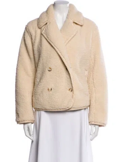 Pre-owned Xirena Faux Fur Jacket In Neutral