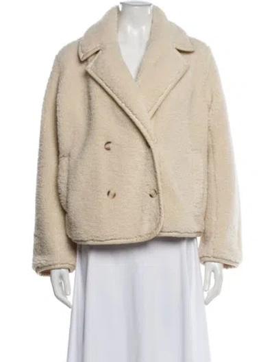 Pre-owned Xirena Faux Fur Jacket In Neutral