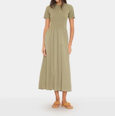 Xirena Fayth Dress In Dark Seagrass In Multi