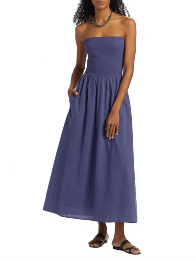 Xirena Finnian Dress In Marlin Blue In Multi