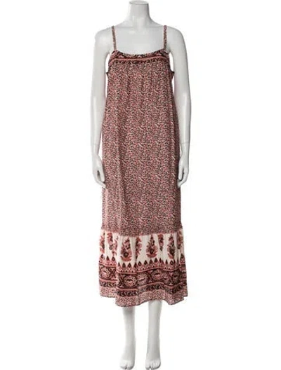 Pre-owned Xirena Floral Print Long Dress