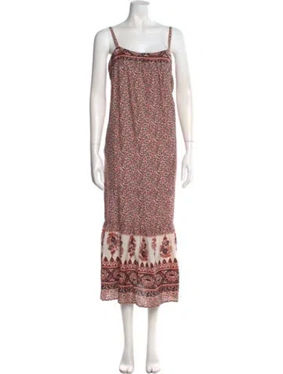 Pre-owned Xirena Floral Print Long Dress