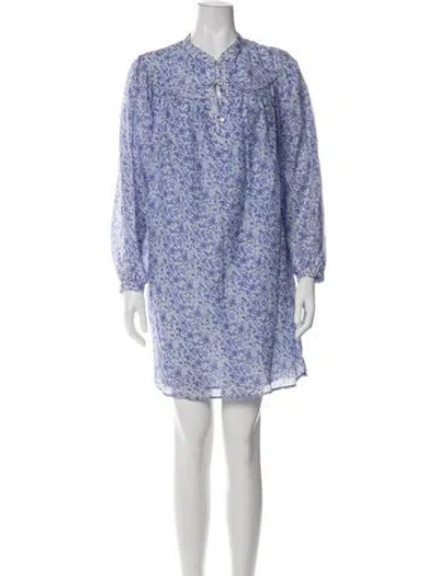 Pre-owned Xirena Floral Print Mini Dress In Multi
