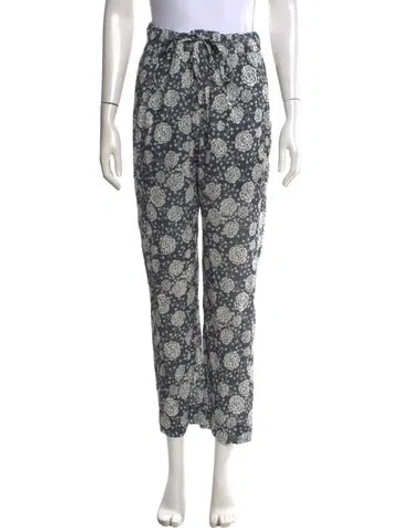 Pre-owned Xirena Floral Print Wide Leg Pants In Multi