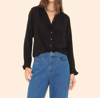 Xirena Gillian Shirt In Black
