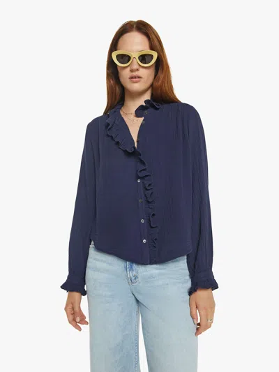 Xirena Gillian Shirt North Star In Navy