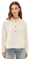 Xirena Grady Top Chalk White In Chalk White