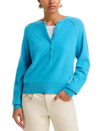 Xirena Griffin Cashmere Sweater In Blue