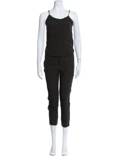 Pre-owned Xirena Grosgrain Trim Pant Set In Green
